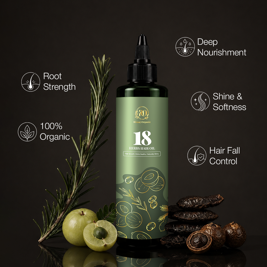 18 Herbs Hair Oil
