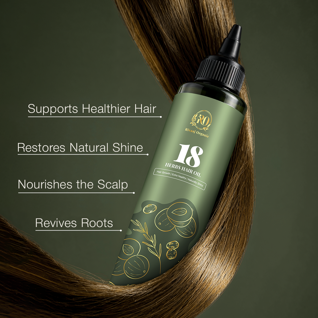 18 Herbs Hair Oil