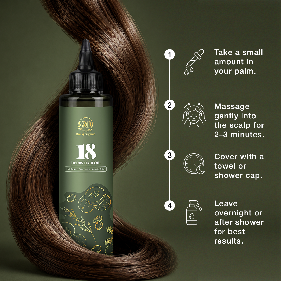 18 Herbs Hair Oil