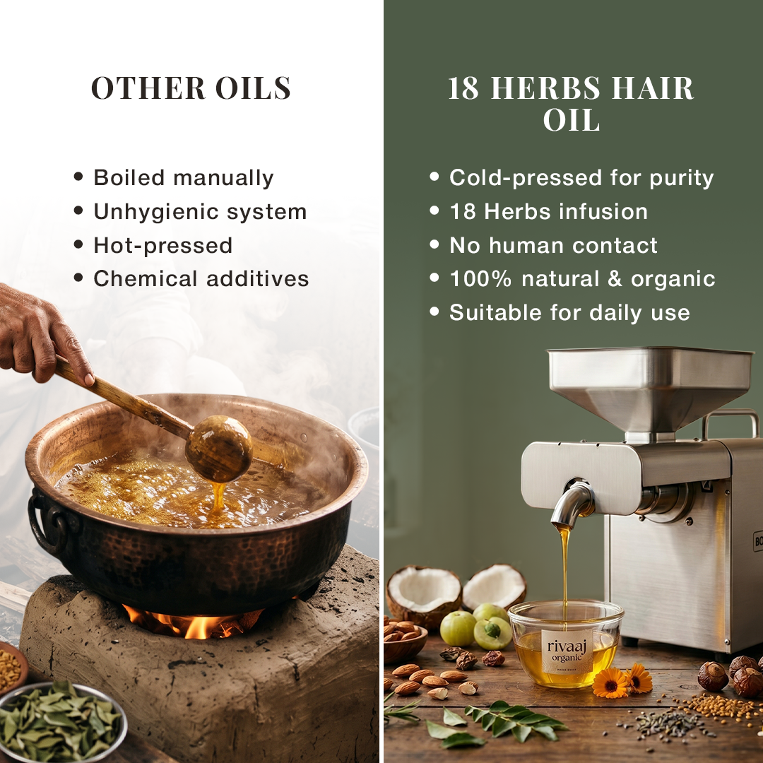 18 Herbs Hair Oil